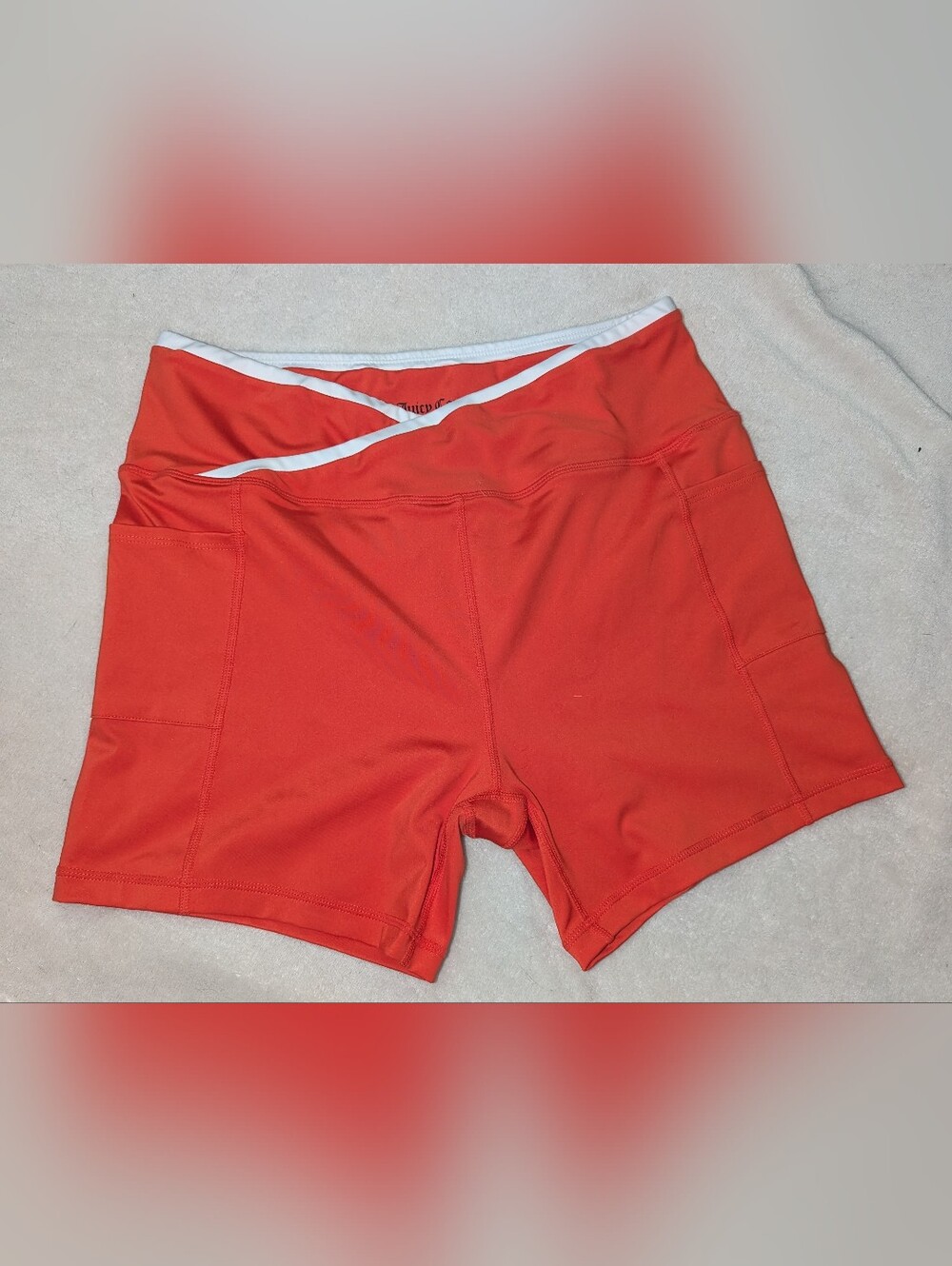 NWOT Juicy Couture Sport Cross Cross Shorts Sz. L